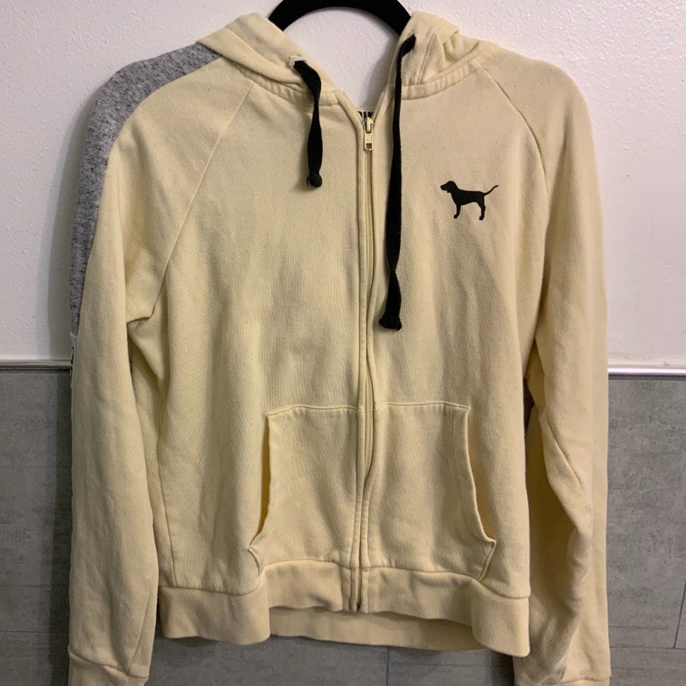 Yellow Pink zip up